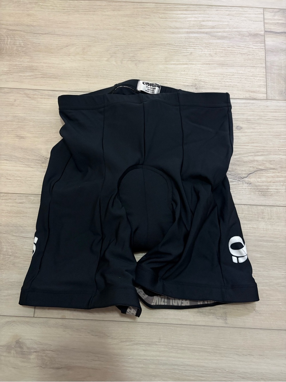 PEARL IZUMI Womens Padded Black Cycling Bike SHORTS, Size medium